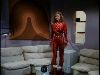 Markie Post Red spandex body suit from Buck Rogers tv show