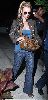 Britney Spears photo wearing a halter top and a leather jacket out in Culver City on April 17th, 2008