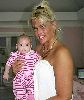 Dannielynn Birkhead : dannielynn with her mommy anna nicole smith