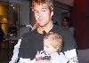 Dannielynn Birkhead : 7 months Dannielynn with her dad larry birkhead