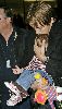 Dannielynn Birkhead : Larry Birkhead holding his baby Dannielynn while she is crying