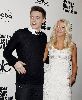 Julianne Hough : with Jesse McCartney annoucing the nominees for the American Music Awards on October 14th 2008