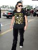 kim kardashian At LAX Airport wearing 