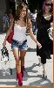 Tila Tequila shopping in Beverly Hills on the 29th of July 2008