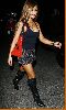 Tila Tequila arrives at Crown bar in Los Angeles on the 30th of July 2008