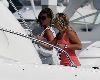 Britney Spears pictures Hanging out on a Boat on July 7th, 2008