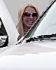 Britney Spears picture leaving the B2V Hair Salon in Beverly Hills with new extensions on July 9th 2008