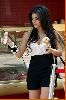 Kim Kardashian eating icecream while Walking The Streets Of Monaco on June 12th 2008