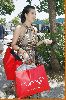 Kim Kardashian shopping for boots in Los Angeles on July 25th 2008