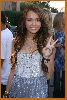 Miley Cyrus arrives to the 2008 Teen Choice Awards