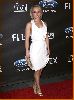 Hayden Panettiere on the red carpet wearing a simple elegant white dress