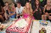 Lindsay Lohan birthday cake with samantha Ronson on July 2nd 2008