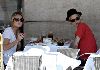 Lindsay Lohan lunch with samantha Ronson