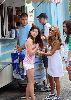 adrienne bailon : Disneys Animal Kingdom in Orlando, Florida with Robs step sisters Kendall   Kyl