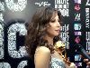 nancy ajram : nancy with the award in hand