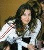 nancy ajram : nancy in a lebanese school with students