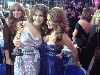 Razan Al Moghrabi : Nancy ajram with razan al maghraby at the world music awards