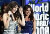 Razan Al Moghrabi : Razan handling the award to Nancy ajram at the world music awards