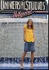 Annemarie Warnkross : Annemarie Warnkross in a jeans skirt and yellow tshirt