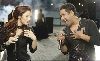 Diana Haddad : diana haddad with with cheb khaled picture