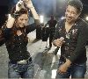 Diana Haddad : diana haddad with with cheb khaled photo