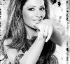 Diana Haddad : diana black and white large wallpaper