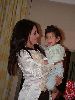 Diana Haddad : with her little nephew