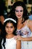 Diana Haddad : with her niece at lolita wedding