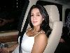 Diana Haddad : diana haddad in her car without makeup