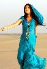 Diana Haddad : on the set of shooting her video clip at the desert