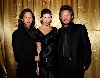 Jill McCormick : Jill McCormick with Sean Penn and Eddie Vedder the 13th ANNUAL CRITICS CHOICE AWARDS