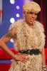 Keyshia Cole : Keyshia Colde performs at BET s awards 2007 - red carpet weraing a fur jacket that shoes her right arm tattoo