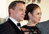 Olga Kurylenko : Olga with Daniel Craig at the Quantum of Solace movie premiere in Tokyo