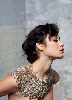 Olga Kurylenko : Olga very short hair wearing a huge necklace