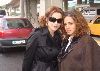 Amal Hijazi : amal hijazi with a fan on the street