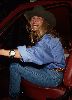 Christy Brinkley : Christie Brinkley wearing a cowboy hat