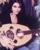 Haifa Wehbe : haifa on the oud, the famous oriental musical instrument