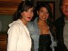 Nancy Ajram : with a fan at the entrance of a hotel getting ready to perfoem her best songs