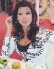 Nancy Ajram : on the table of a resturant - old photo