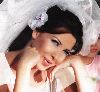 Nancy Ajram : in a wedding dress in one her video clip songs