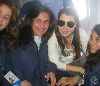 Nancy Ajram : nancy wearing sunglasses on a trip in the plane