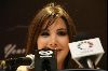 Nancy Ajram : nancy at the jarash festival press conference