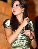 Nancy Ajram : green beautiful dress