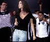 Nancy Ajram : singing at a football field in egypt