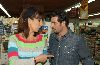 Adel Karam : Rola Chamieh with Adel Karam at a La Yomal Episode