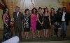 Nadine Labaki : Khaled Mouzannar and his wife Nadine Labaki and the staff and actors of the 2007 film caramel