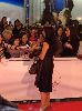 Nadine Labaki : talking to her fans on the red carpet