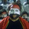 Adel Emam : Egyptian flag painted face