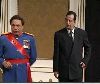 Adel Emam : Adel Emam at el zaeem play with Ahmad Rateb