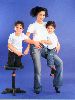 Hanan Turk : looking nice with her two sons